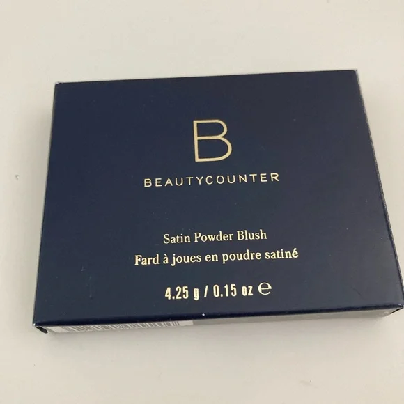 New! Beautycounter Satin Powder Blush in Melon Clean Beauty - Picture 2 of 3